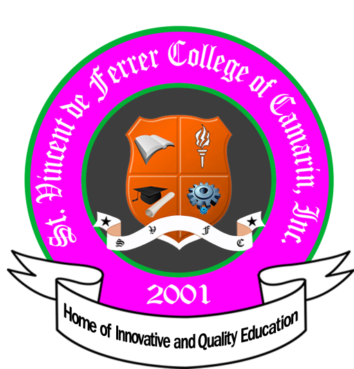 Saint Vincent de Ferrer College of Camarin seal